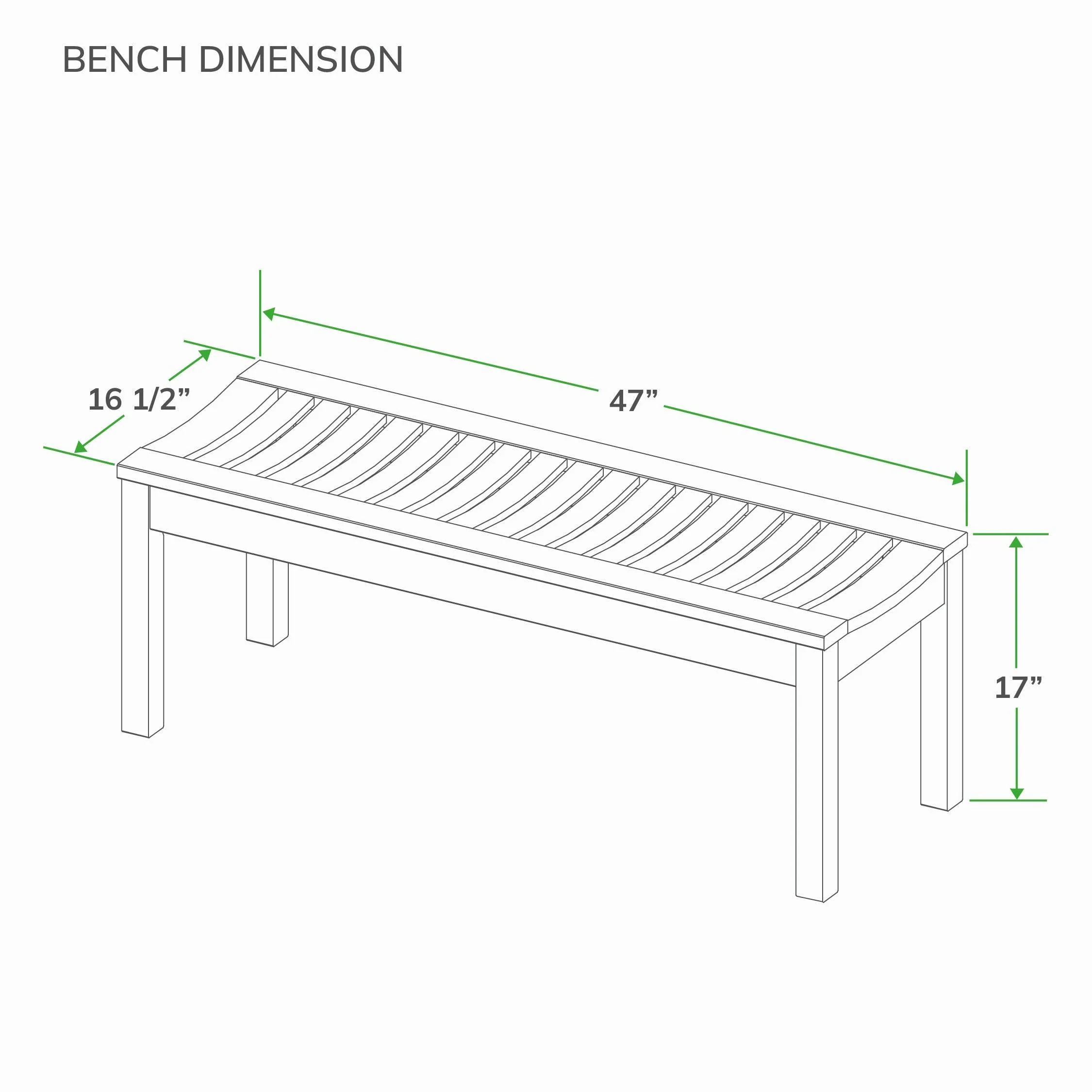 Carmel Teak Wood 4 Pieces Outdoor Dining Set - Image 14