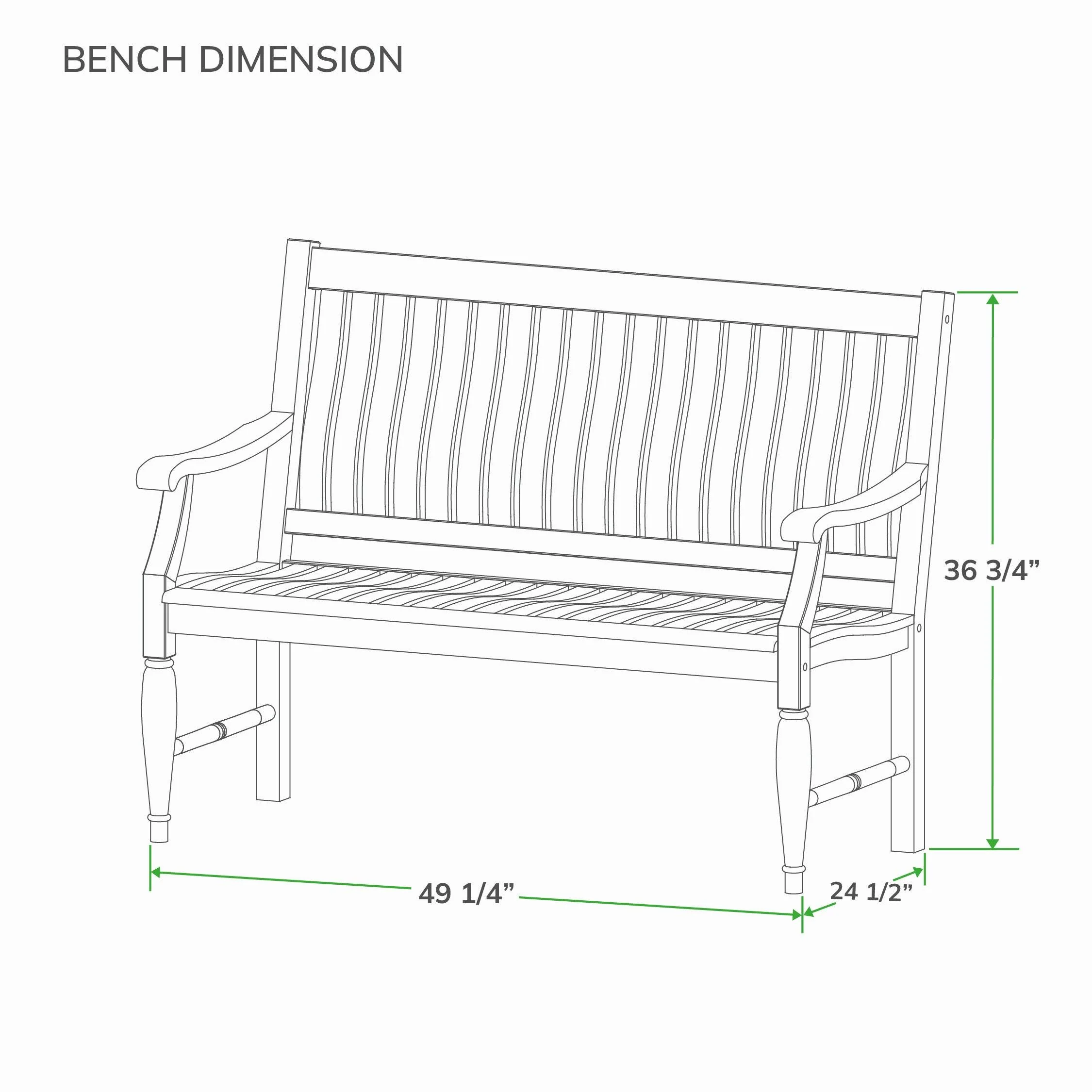 Livingston Teak Wood 6 Piece Outdoor Dining Set - Image 15