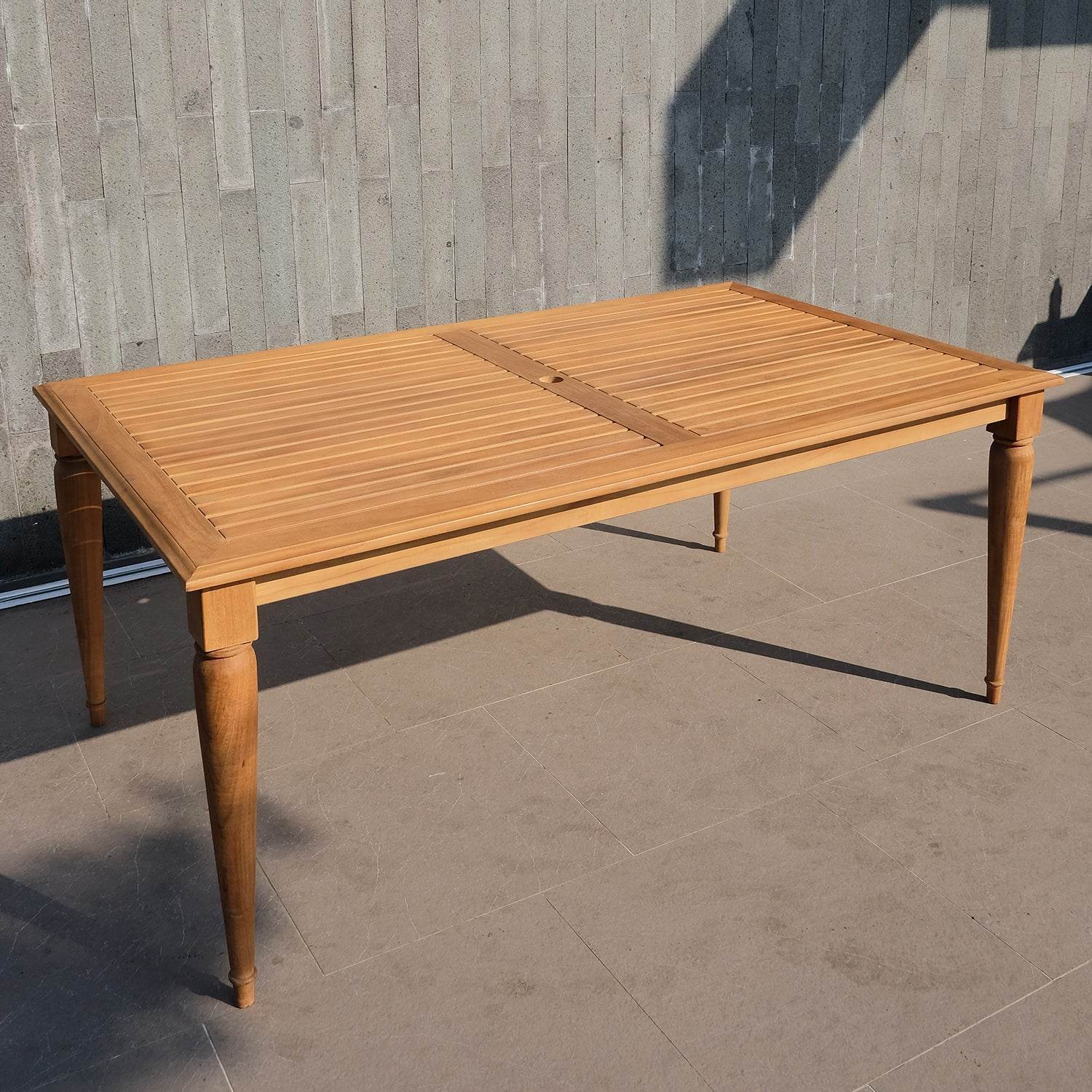 Livingston Teak Wood 7 Pieces Outdoor Dining Set - Image 15