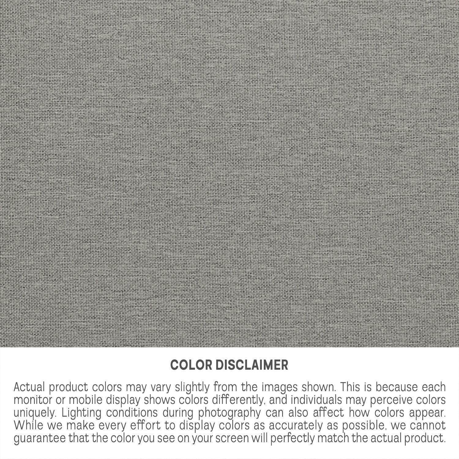 Polyester Oyster Outdoor Cushion Slipcover Replacement for Seating of Carlota Outdoor Convertible Sofa Daybed - Image 5