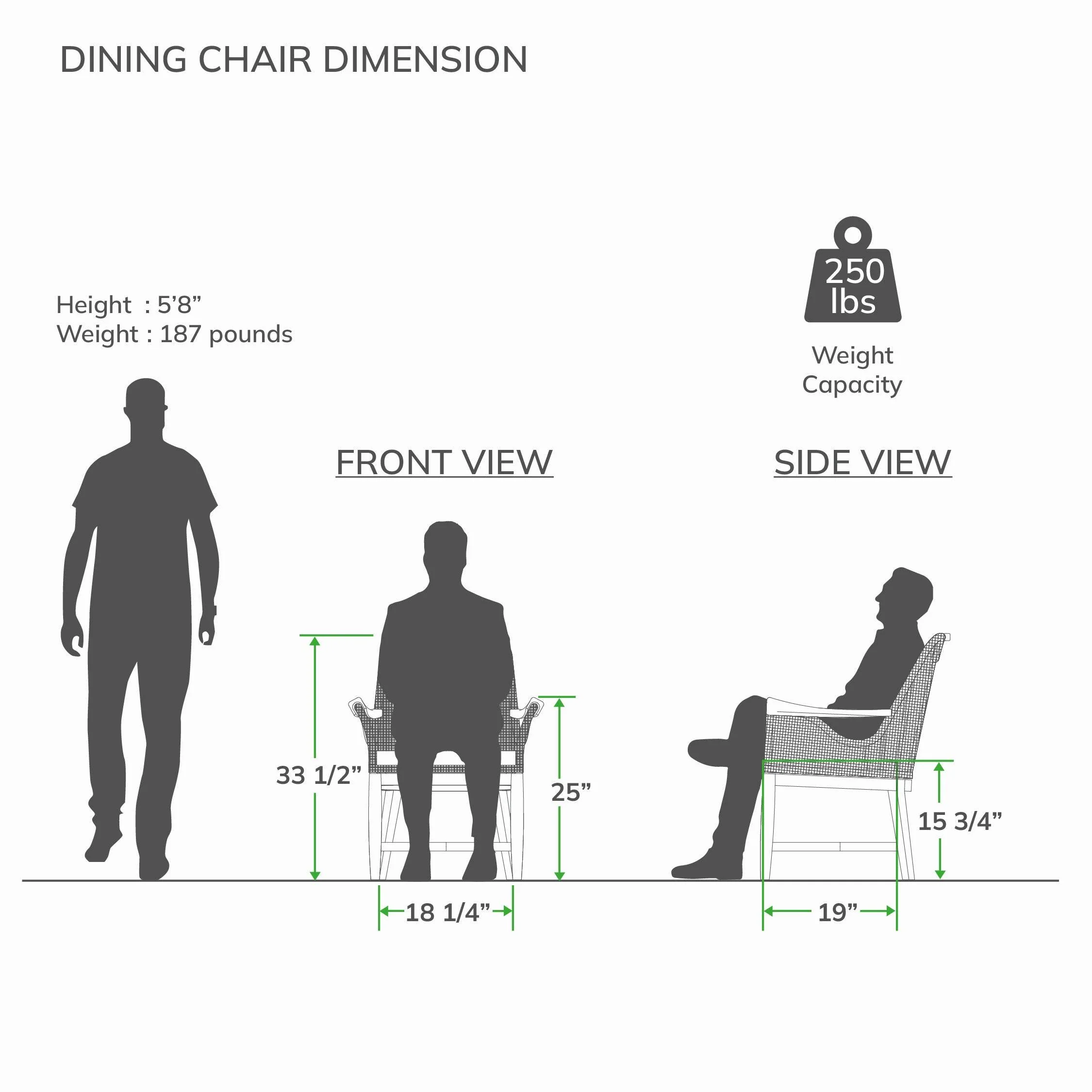 Sydney Teak Wood 6 Pieces Outdoor Dining Set - Image 18